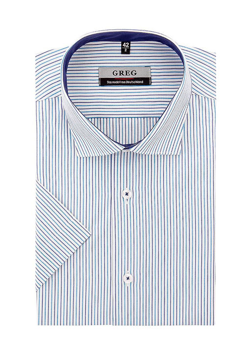 Сорочка мужская короткий рукав GREG 221/109/939/Z/1  фото 7