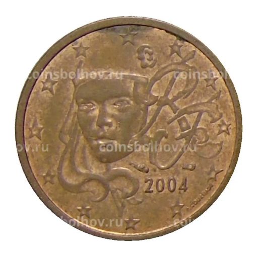 2 евроцента 2004 года Франция