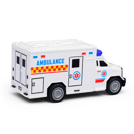 Машина "Реанимация" 1:20 (свет, звук) в коробке