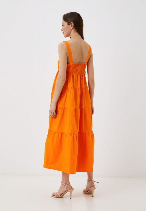 Ярко-оранжевое платье - Incity фото 8