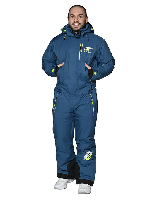 Комбинезон A-89031 Серо-голубой