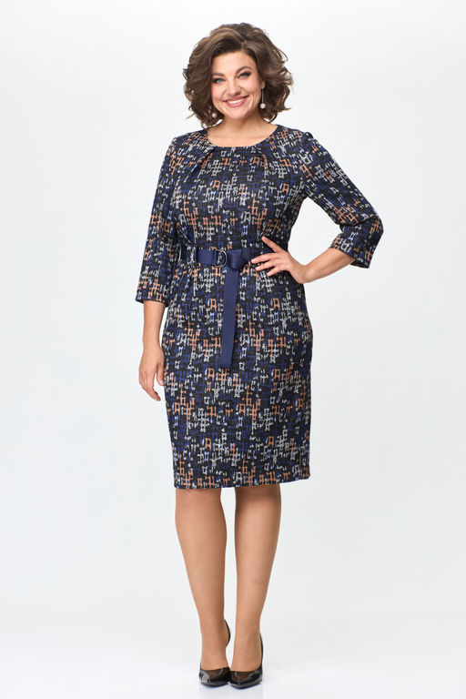 Платье Bonna Image 874 синий  фото 3