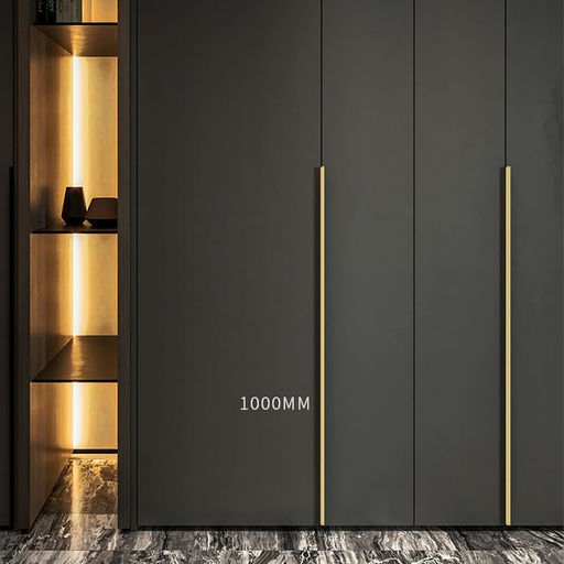 Ручка CAPPIO RT001AU, L=1000 мм, м/о 960 мм, цвет сатиновое золото