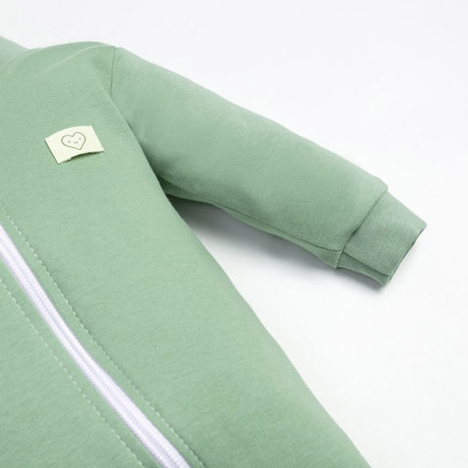Комбинезон на молнии Крошка, Я BASIC LINE, рост 68-74 см, зелёный - Крошка я фото 7