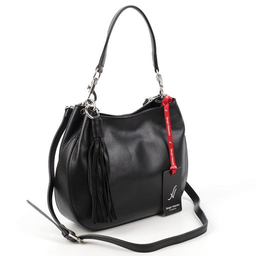 Женская кожаная сумка через плечо Sergio Valentini SV-0132-1 фото 2