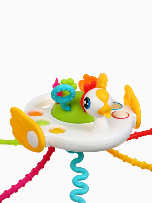 Развивающая игрушка «Уточка-тянучка», от 6 мес.