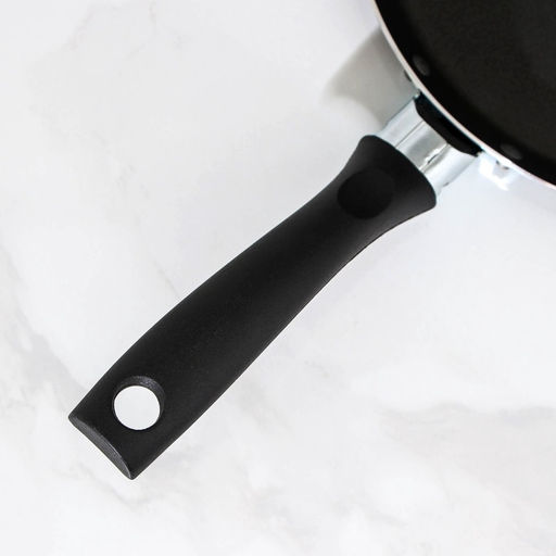 Сковорода блинная Lite, d=22 см, пластиковая ручка, антипригарное покрытие, алюминий, чёрная