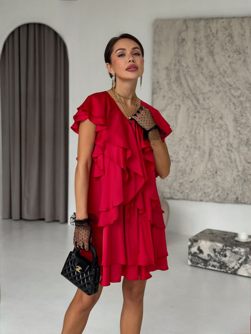 Платье AURA 3314-170 красный