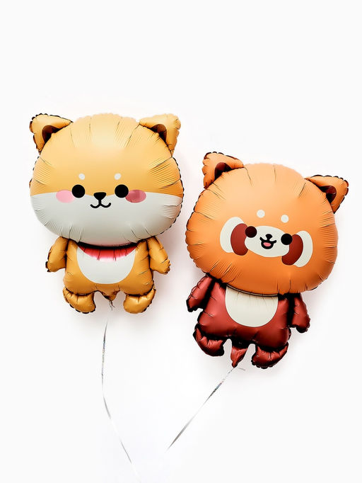 Цена за 2 шт. Воздушный шар фольгированный 27" «Собачка»