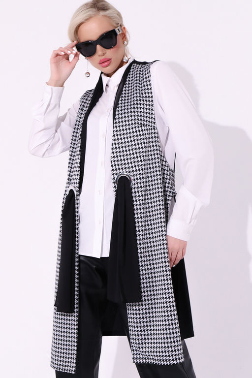 Жилет Высокая классика (лапка) - Эльза фото 6