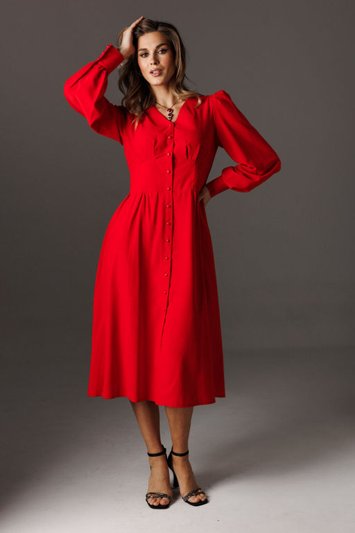 Платье Lars Style 1193 красный