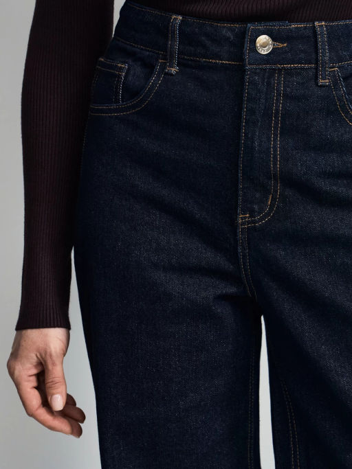 Джинсы wide leg с высокой посадкой / Zarina фото 5