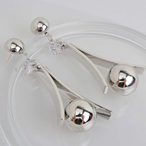 Серьги длинные на гвоздиках арт. 13 3787 (id 277124)