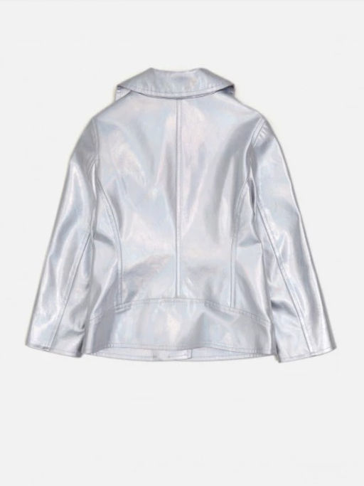 20220130218, Куртка детская для девочек Banks, серебряный Acoola  фото 3