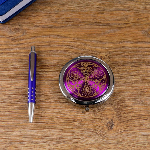 Набор подарочный 2в1 (ручка, зеркало) микс - Simaland фото 14