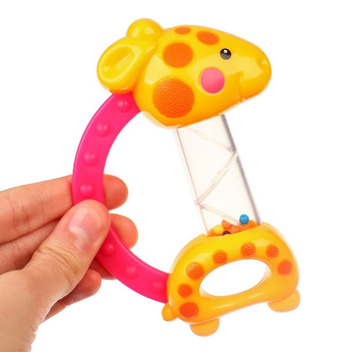Погремушка Жирафик, цвет МИКС, Крошка Я  фото 4