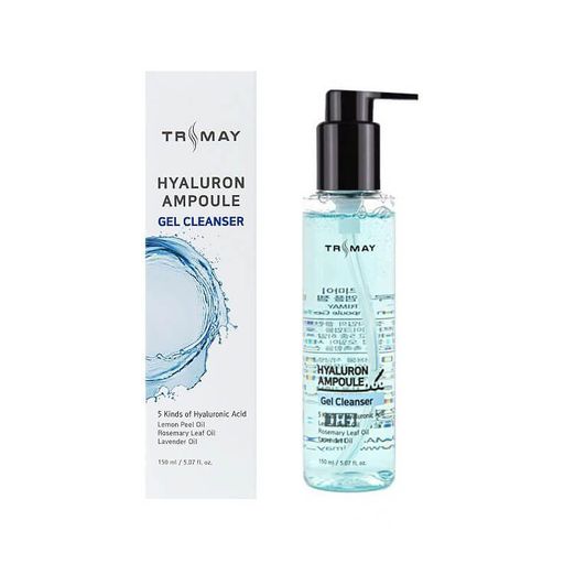 Гель-пенка для умывания TRIMAY Hyalurone Ampoule Gel Cleanser(150 мл)