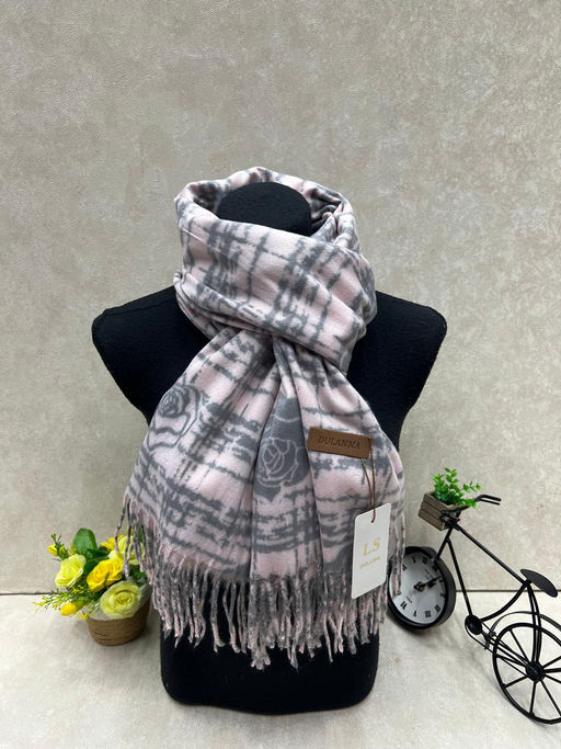 Мягкий палантин из кашемира мультицвет