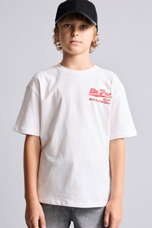 Overshirt Fit S_rt Bask_l_ Ti__rt Erkek _ocuk - Defacto фото 3