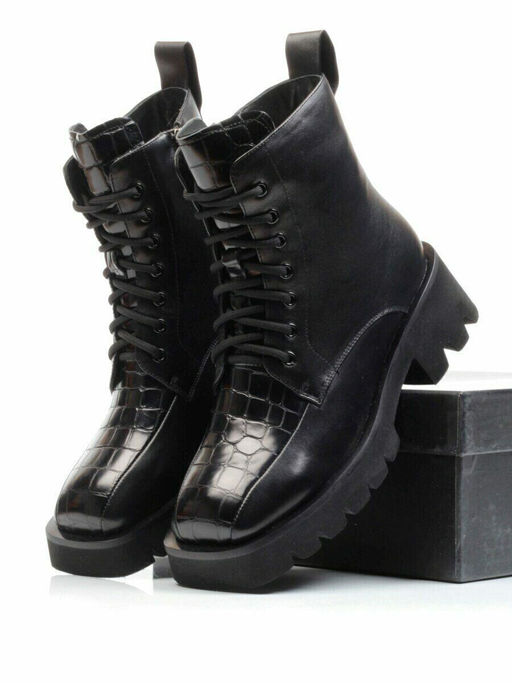 101-CG34-1 BLACK Ботинки демисезонные женские - No name фото 34