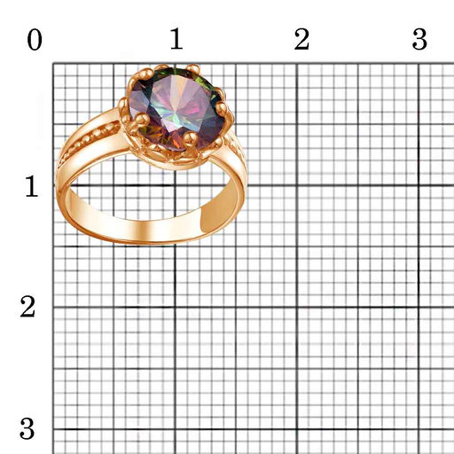 КОЛЬЦО 24813599Мт - Красная пресня фото 2