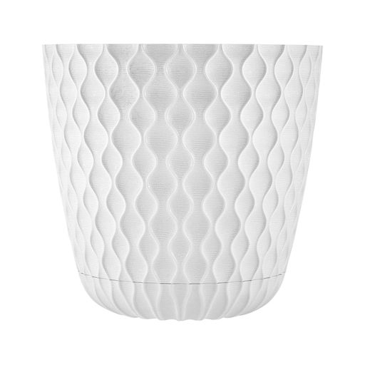 Горшок для цветов InGreen Wave 10л, D270мм с дрен.сеткой и съемным под-м арт. IG 6504