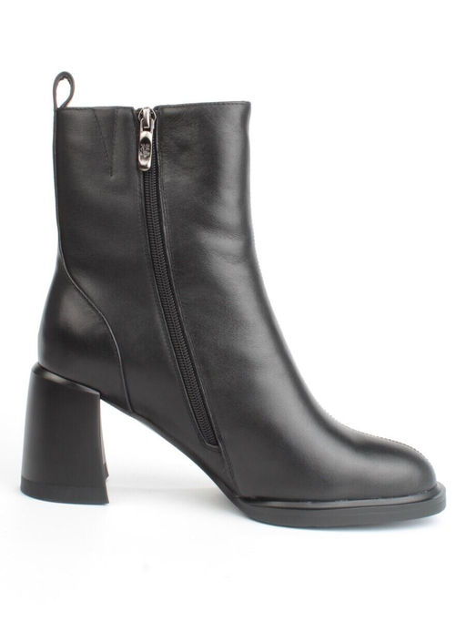 04-M3-L810 BLACK Ботинки зимние женские (натуральная кожа, натуральный мех)