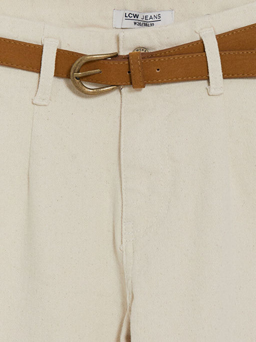 Y?ksek Bel Wideleg Kad?n Jean Pantolon