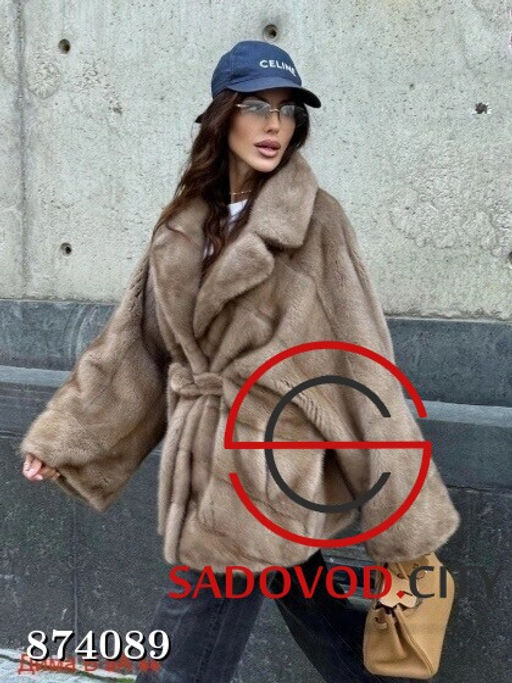 Шуба женская из искусственного меха - Fiona фото 4