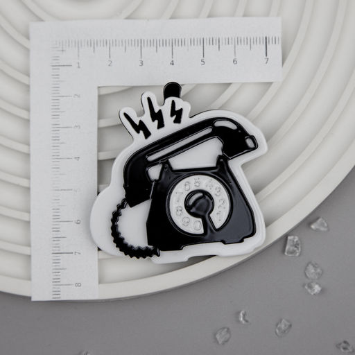 Брошь Арт. 3V-6725-W - MyGemma фото 2