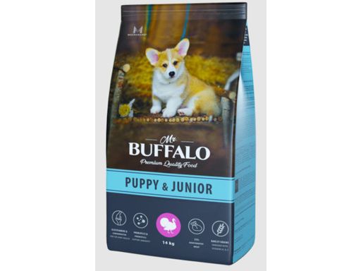 Баффало д/щенков и юниоров индейка 2кг, B123, 5, Неотерика