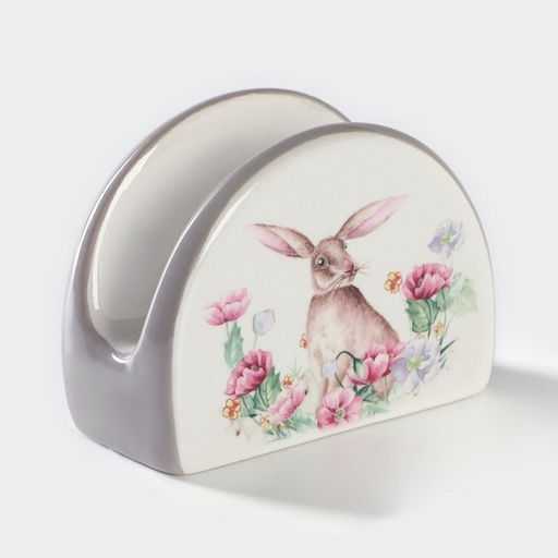 Салфетница Доляна Зайка,9,574,3 см  фото 3