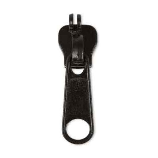 Gamma Замок декор. к молнии №184 спираль тип 10 галантерейный замок 100 шт ЧЕРНЫЙ №310