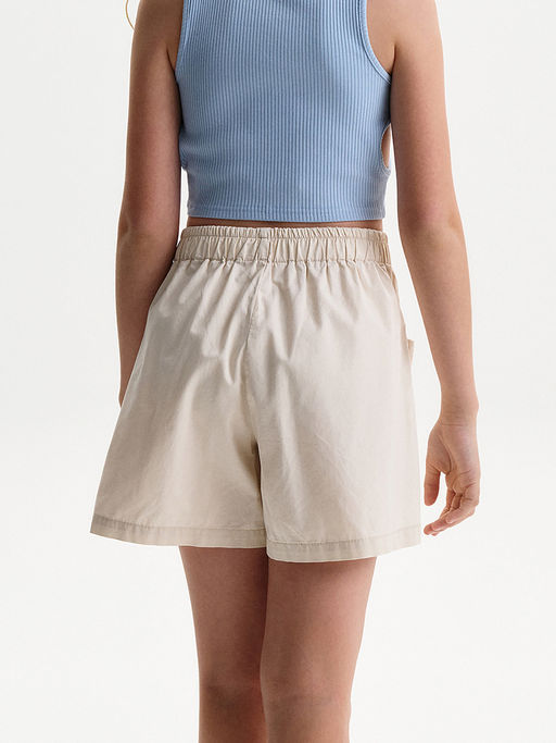 PELICAN, шорты для девочек, Бежевый  фото 2