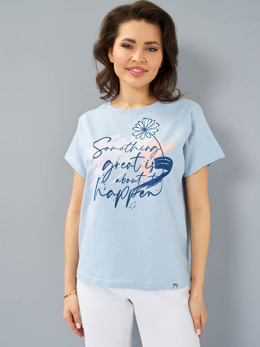 Футболка женская _ 12722/Something - F5 фото 2