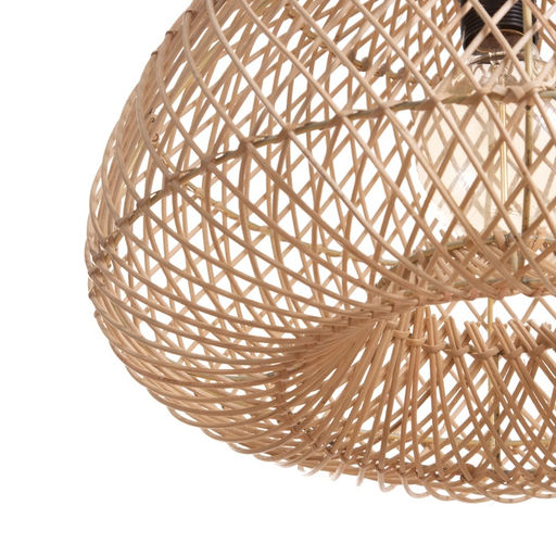 Светильник потолочный из ротанга «Реза», 1×120 Вт, Е27, 40×40×40 см