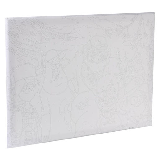 Картина по номерам в плёнке Дружная семья, 30х40 см, Гравити Фолз - Disney фото 3