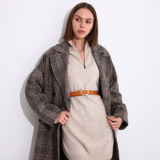 Ремень женский, ширина 2,5 см, винт, пряжка метал, цвет рыжий - Simaland фото 3