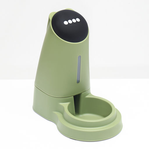 Автопоилка 3.8 л, нескользящие ножки, зелёная - Пижон фото 2