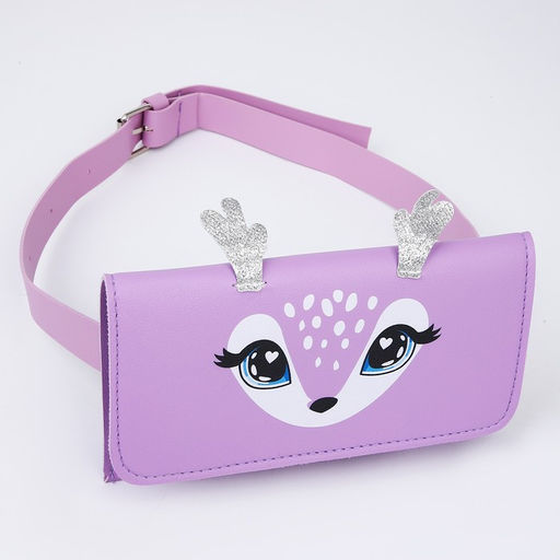 Сумка поясная конверт Оленёнок , 19х11 см - NAZAMOK KIDS фото 6