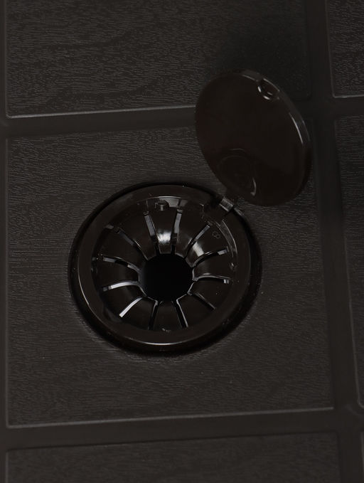 Стол круглый «Атлант», 90×90×76.5 см, коричневый