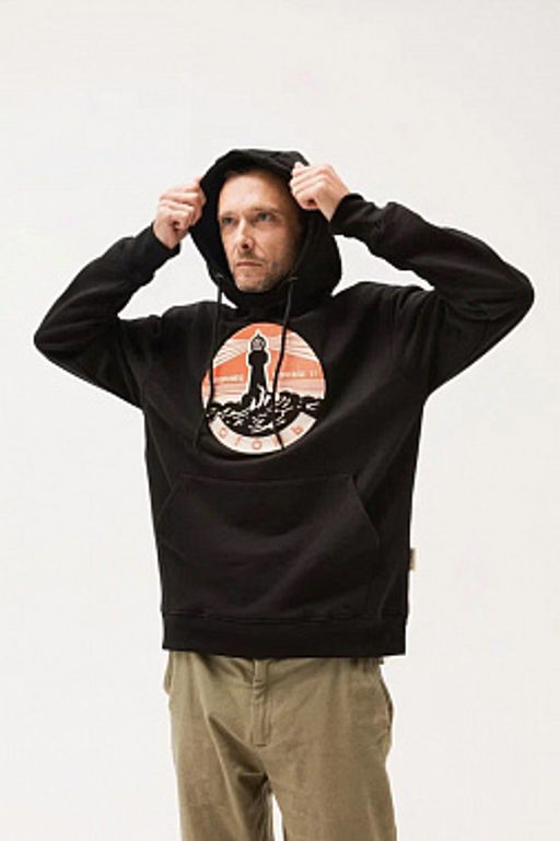 Худи ЗАПОРОЖЕЦ Ogon DEEP BLACK  фото 2