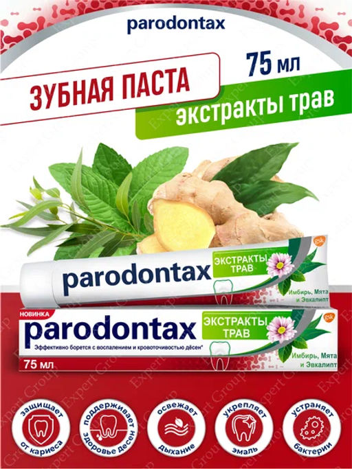 ПАРОДОНТАКС з/паста 75мл Экстракты трав
