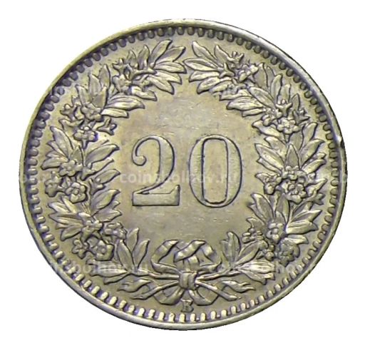 20 раппенов 1964 года Швейцария