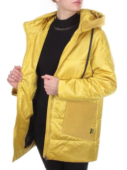 22-302 YELLOW Куртка демисезонная женская AKiDSEFRS (100 гр.синтепона) - Fashion фото 9