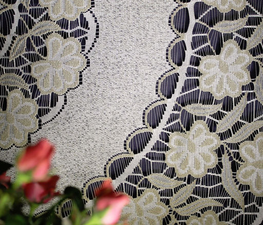 Скатерть арт. 241950/150/3, прямоугольная, размер 150 см х 220 см, цвет кремово-золотистый