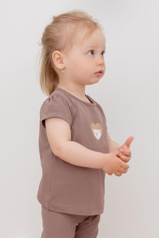 Crockid _ КР 302198/капучино к413 фуфайка д/дев яс