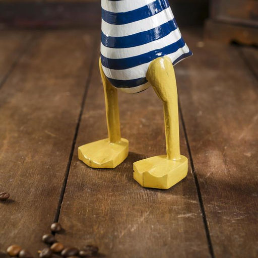 Сувенир «Утка морячок», 13×12×23 см, дерево