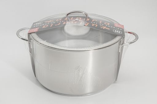 Кастрюля Кулинария, 24 см, 6 л, крышка стеклянная - Metalac фото 3