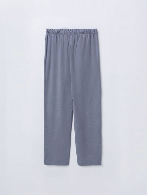 Брюки домашние женские с цветочным принтом.